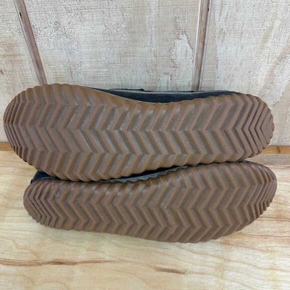 Sorel Out N About Plus Waterproof Boots W 9.5 Black Suede Waterproof Winter Mid - Picture 5 of 8